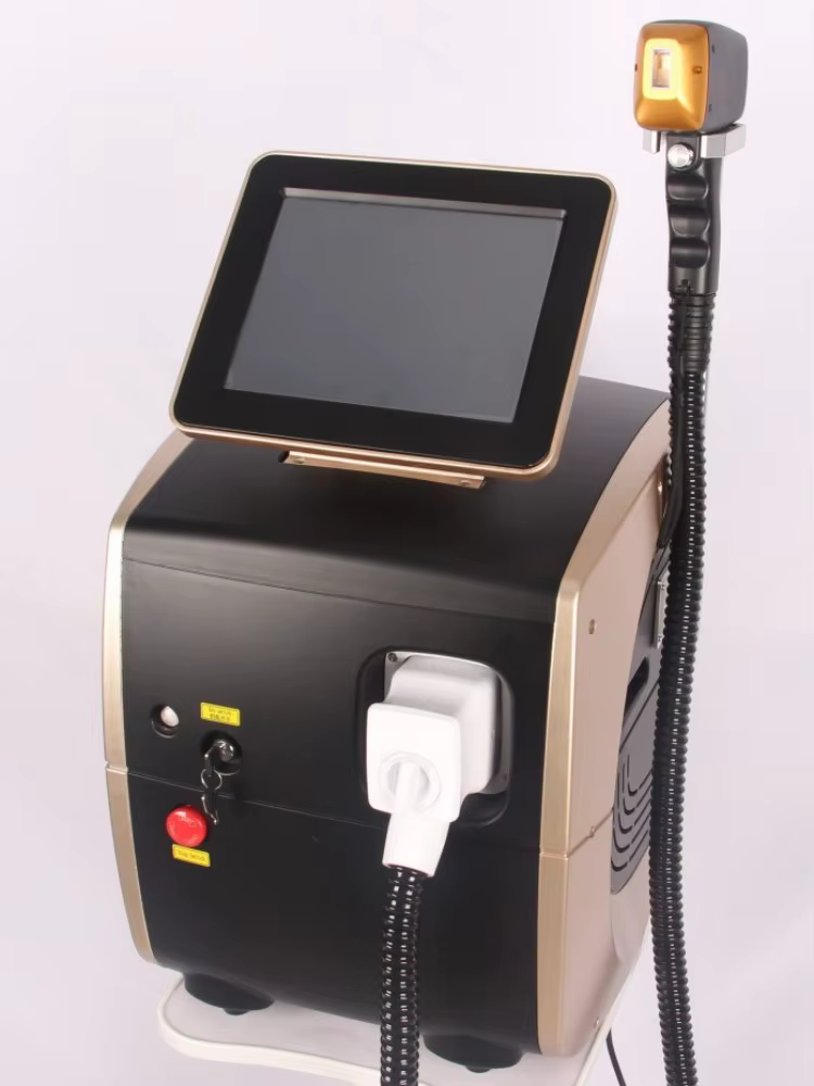 Machine d'épilation à diode 808nm 755 1064 Alexander Nd:YAG