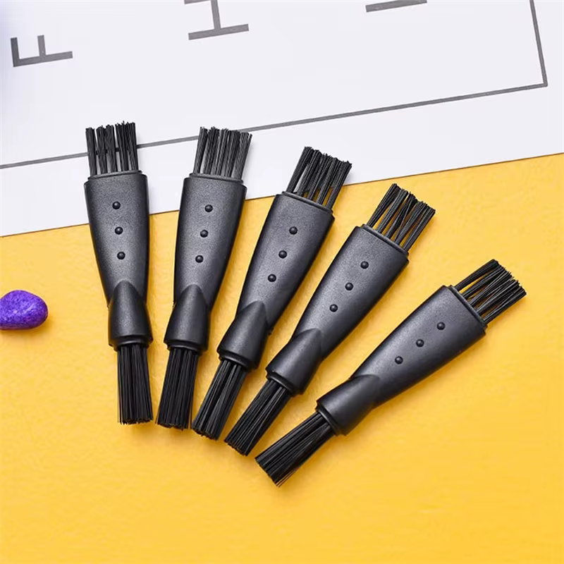 5 pièces rasoir électrique cisaillement nettoyage petite brosse moulin à café Nylon doux cheveux