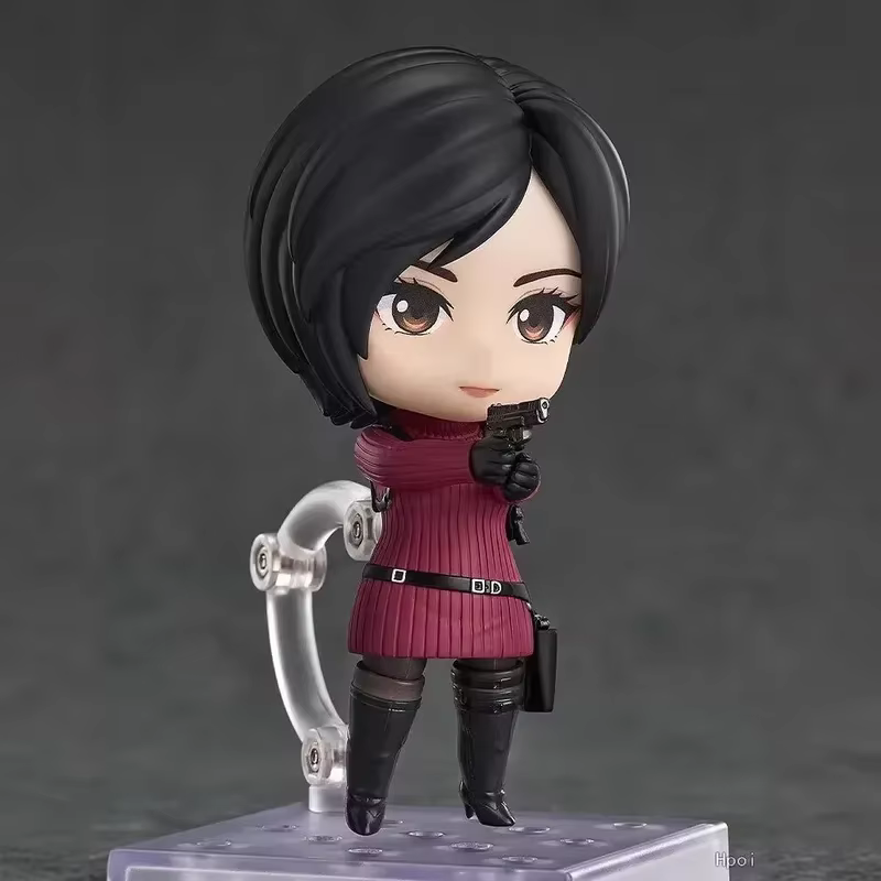 Ensemble de figurines Nendoroid Resident Evil Ada Wong Leon S. Kennedy # 2761 # 2337 jouets anime à visages interchangeables et articulations mobiles, cadeaux pour les fans