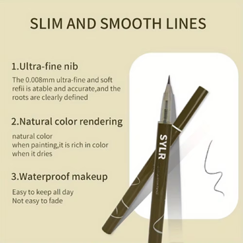Stylo à sourcils Ultra fin de 0.008mm