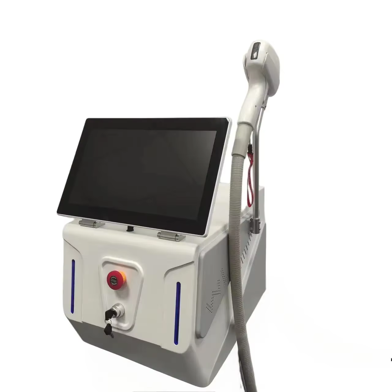 Soprano 2026 Épilation Laser Avancée 808nm Machine Laser à Diode Système de Refroidissement Platinum Black Ice 4 Longueurs d'Onde Salon à Domicile