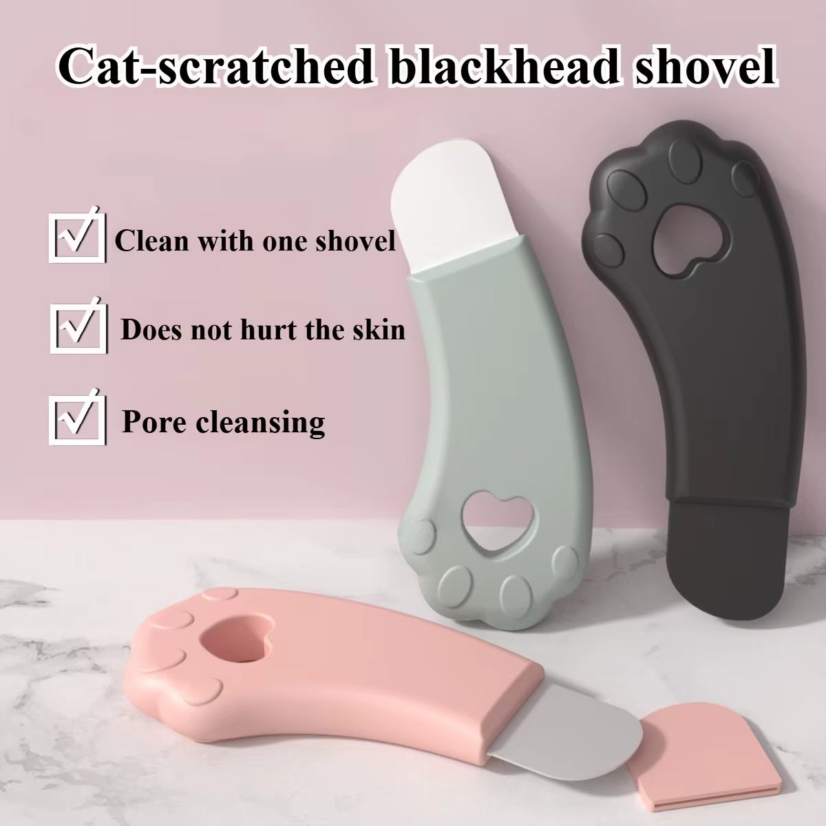 Nouvel outil d'élimination des points noirs de patte de chat