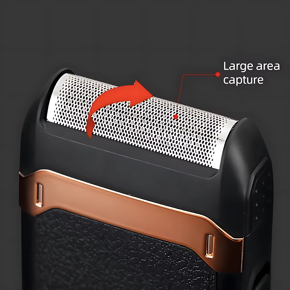 Rasoir à barbe tondeuse à favoris électrique pour homme avec coupe-ongles batterie au Lithium Rechargeable