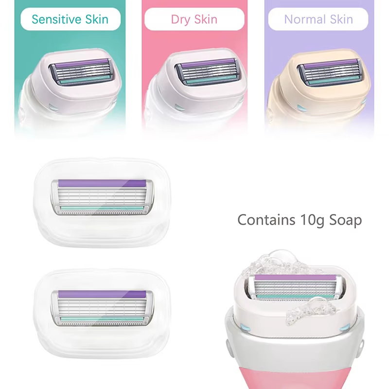 Schick – lames sécurisées pour le rasage des cheveux des femmes