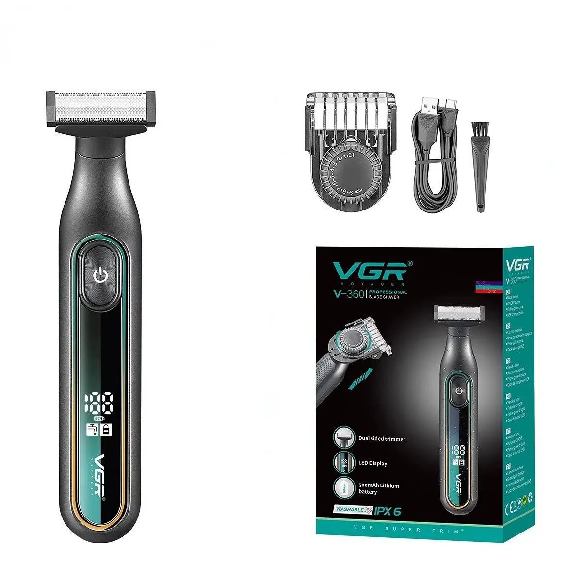 VGR rasoirs électriques hommes rasoir homme