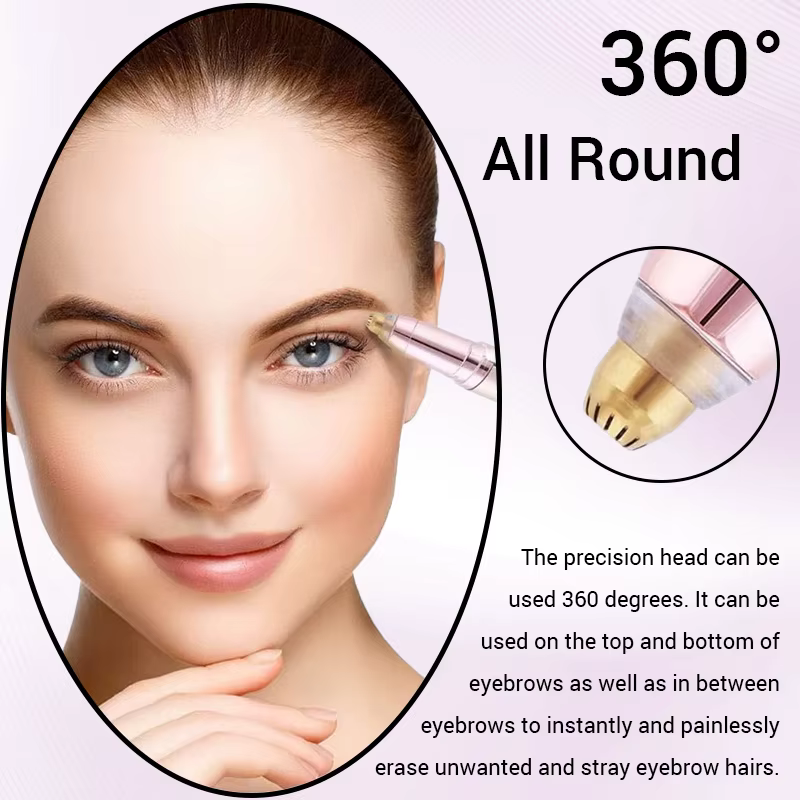 Rasoir de sourcils électrique sécurité épilation