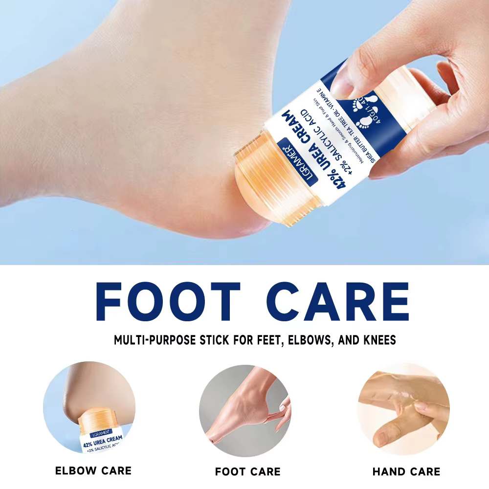 Crème pour les pieds à 42% d'urée + 2% d'acide salicylique