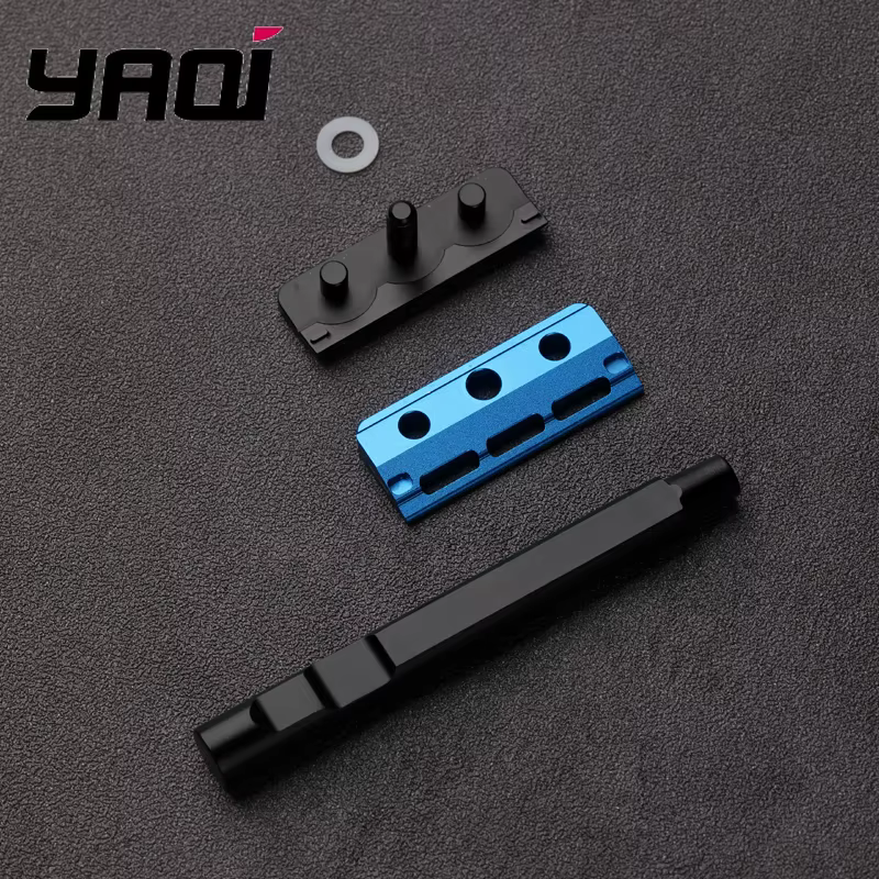 Nouveau rasoir de sécurité 2026 YAQI noir et bleu Tachi (version aluminium) léger à lame simple