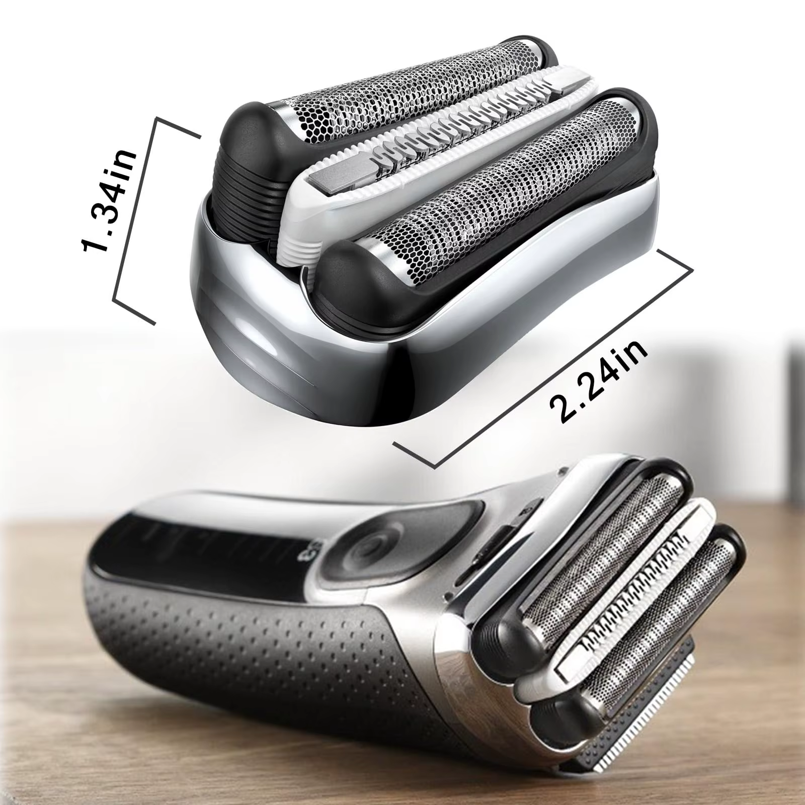 Têtes de rasoir de rechange pour tête de rechange Braun série 3