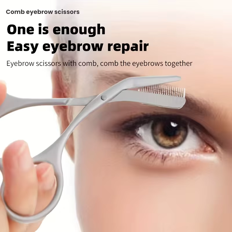 Ciseaux à sourcils pour hommes et femmes