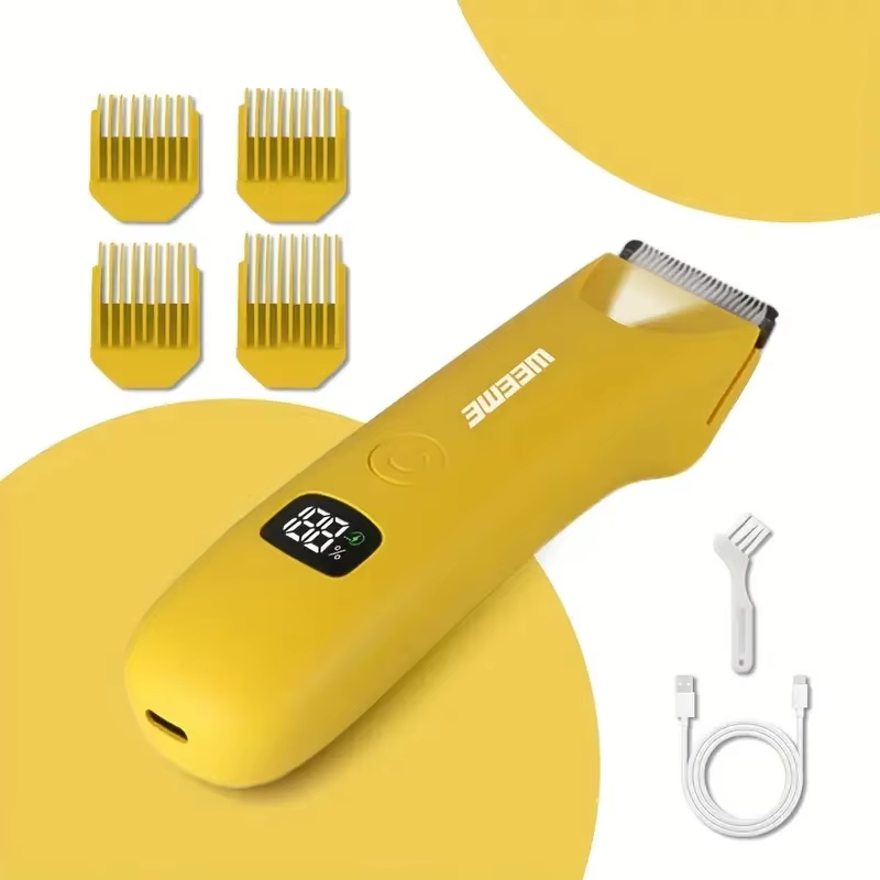 Tondeuse bikini et corps LED de précision pour hommes et femmes – Épilation indolore