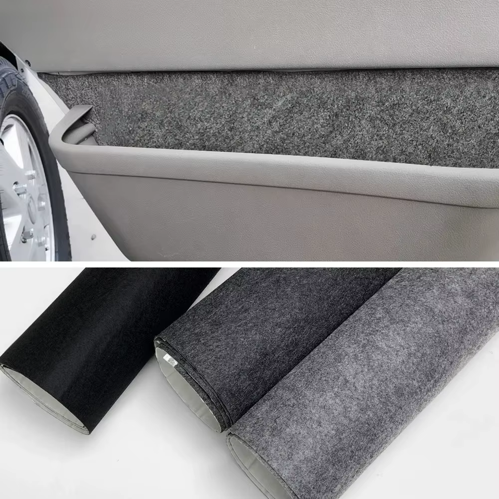 Revêtement de tapis en feutre auto-adhésif – Tissu non tissé résistant à la chaleur pour la réparation de voitures et de camping-cars