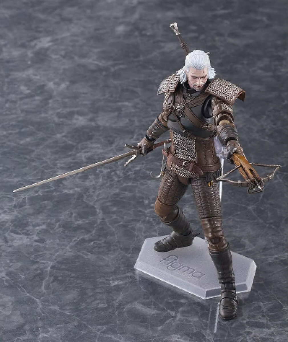 Figurine d'action authentique Good Smile Figma 655 The Witcher 3 Wild Hunt Geralt of Rivia