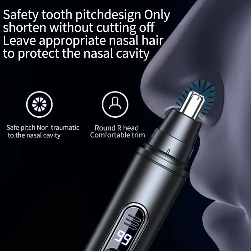 Mini tondeuse à cheveux de poche pour le nez et les oreilles