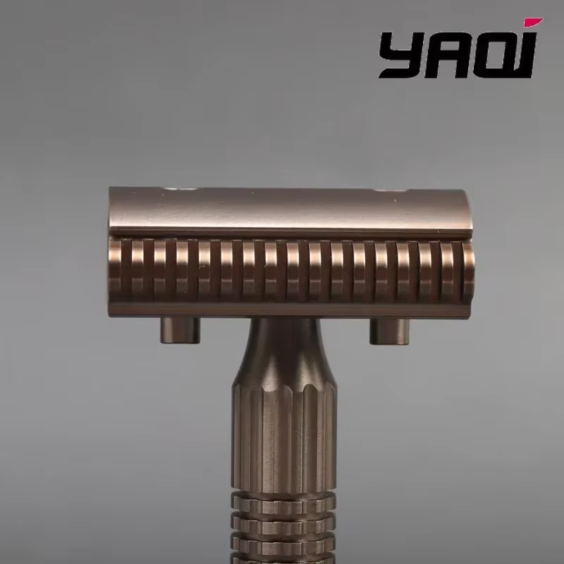 Rasoir à barbe 2026 YAQI Bohemia en acier inoxydable 316 avec plaque de base réglable pour homme