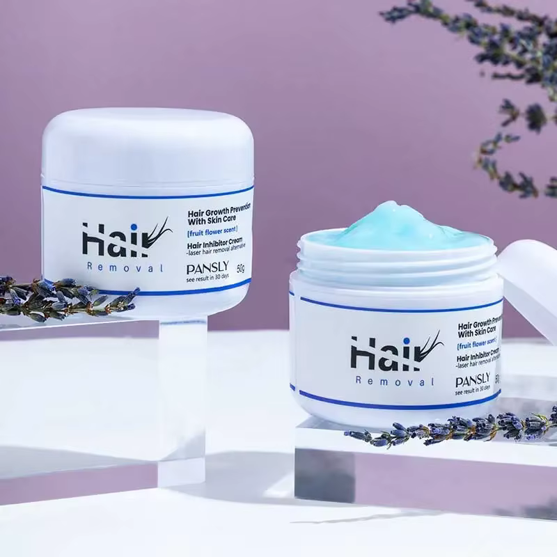 Crème dépilatoire 50g unisexe pour réduire la repousse des poils