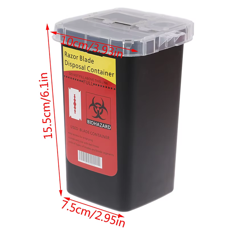 Boîte de recyclage de lames