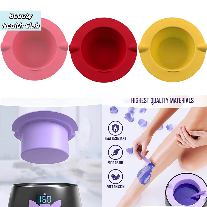 Bol en silicone épais et résistant à la chaleur pour chauffe-cire