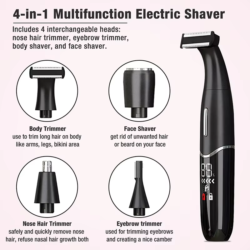 Zone intime coupe de cheveux rasoir de précision hommes ligne de Bikini boules