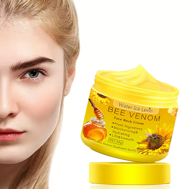 Crème pour le cou au venin d'abeille