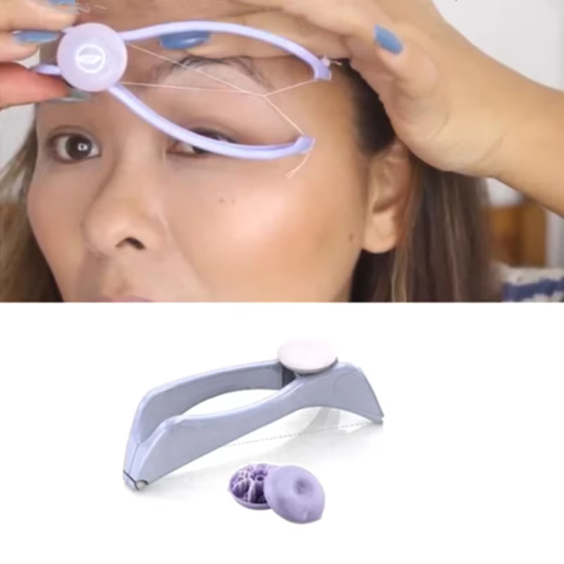Mini épilateur Facial à filetage à ressort