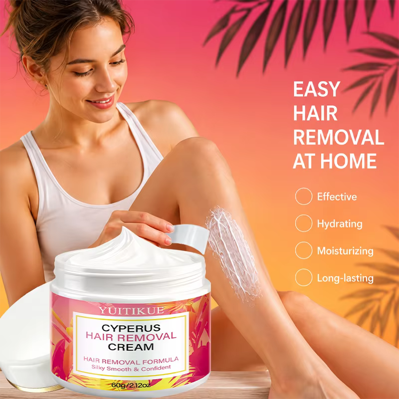 Crème dépilatoire naturelle au Cyperus 60g