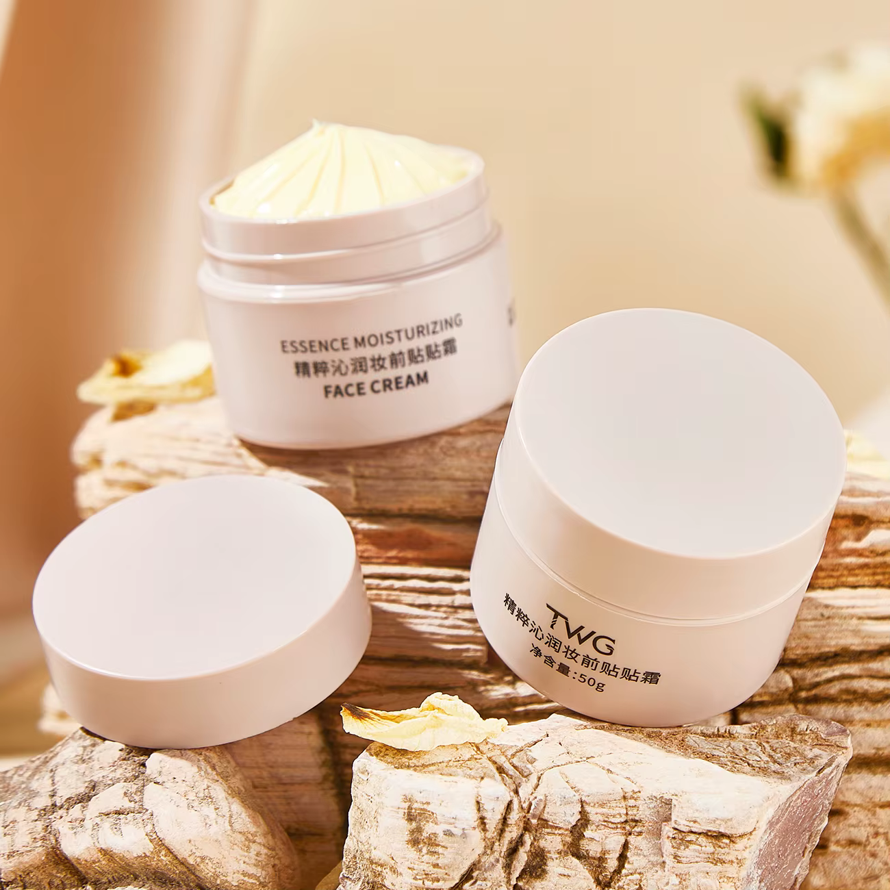Crème hydratante à appliquer avant le maquillage - Hydratation longue durée