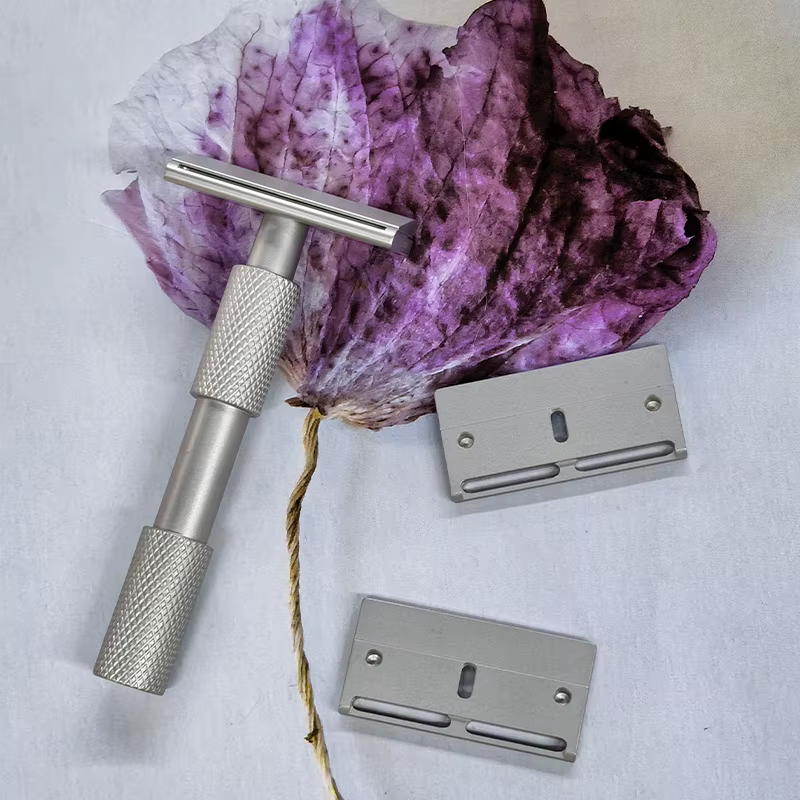 Promotion Flash 2026 ! Rasoir de sécurité traditionnel YAQI Aileron GEM Blade à 3 lames pour un rasage lisse – Indispensable pour le toilettage