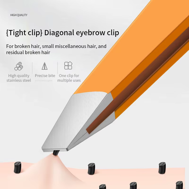 Pince à sourcils colorée