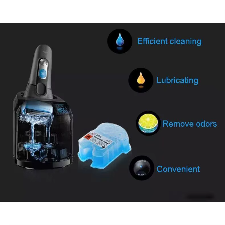 Braun CCR4 Clean Renew cartouches de recharge citron frais remplacement rasoir nettoyant