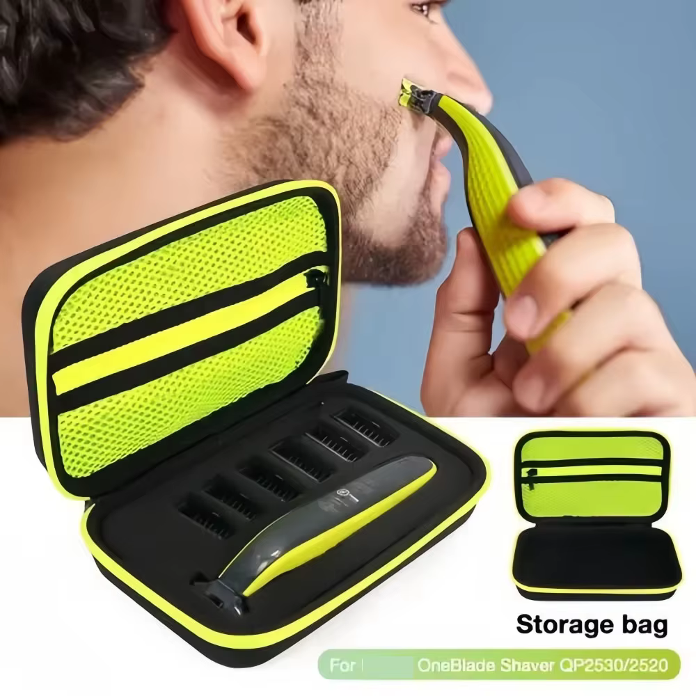 NOUVEAU pour rasoir électrique Philips OneBlade pour homme, étui portable résistant aux chocs, sac de rangement rigide pour voyage