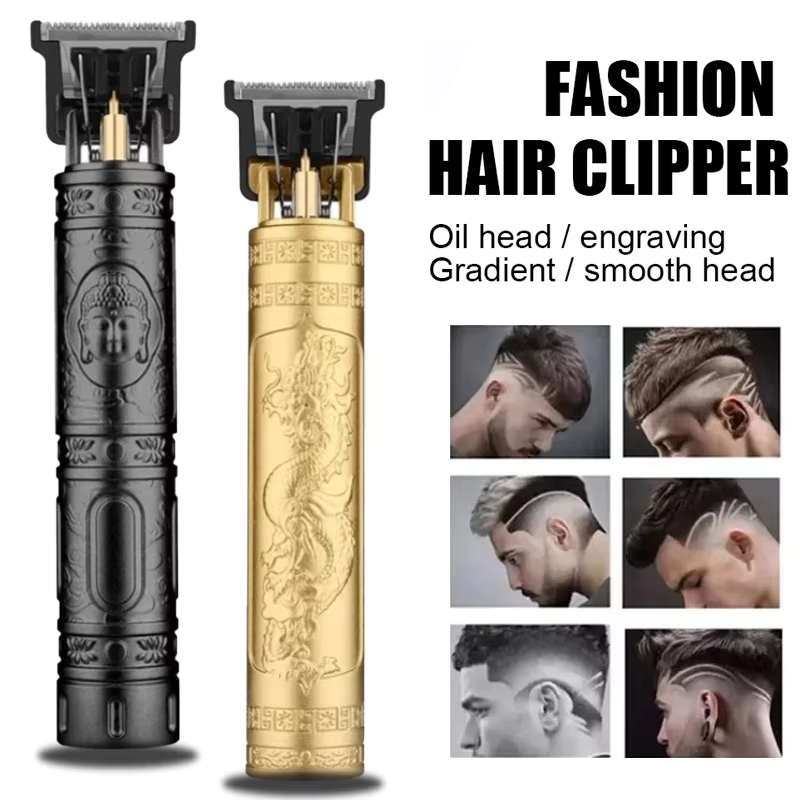 Tondeuse à cheveux professionnelle T9/accessoires pour hommes | Charge rapide USB