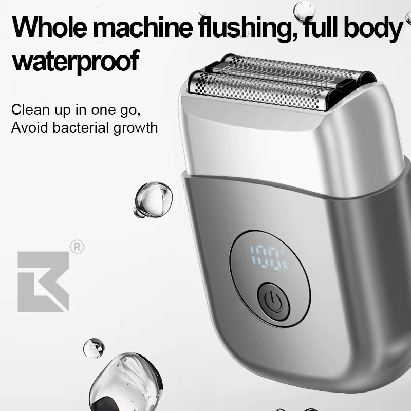 Rasoir électrique portable de voyage pour hommes