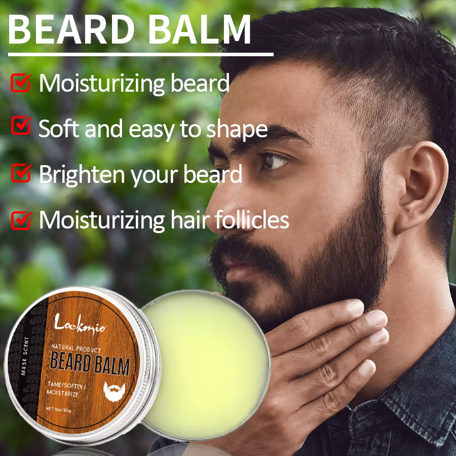 Crème hydratante nourrissante pour barbe