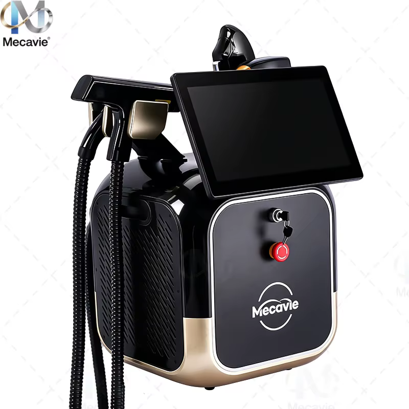 Machine d'épilation indolore 4-en-1 Soprano Titanium Ice Platinum RF Diode 755 808 940 1064nm 4 Ondes PICO Laser ND:YAG 2026