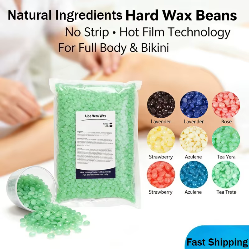 Kit de cire dure en grains 200-500g