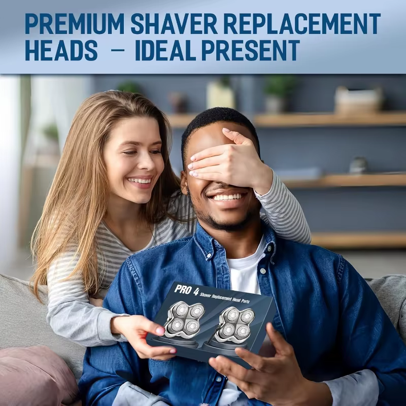 Lames de rechange Pro 4 pour rasoirs Skull & Pitbulls – Compatible avec Gold/Silver/Platinum PRO