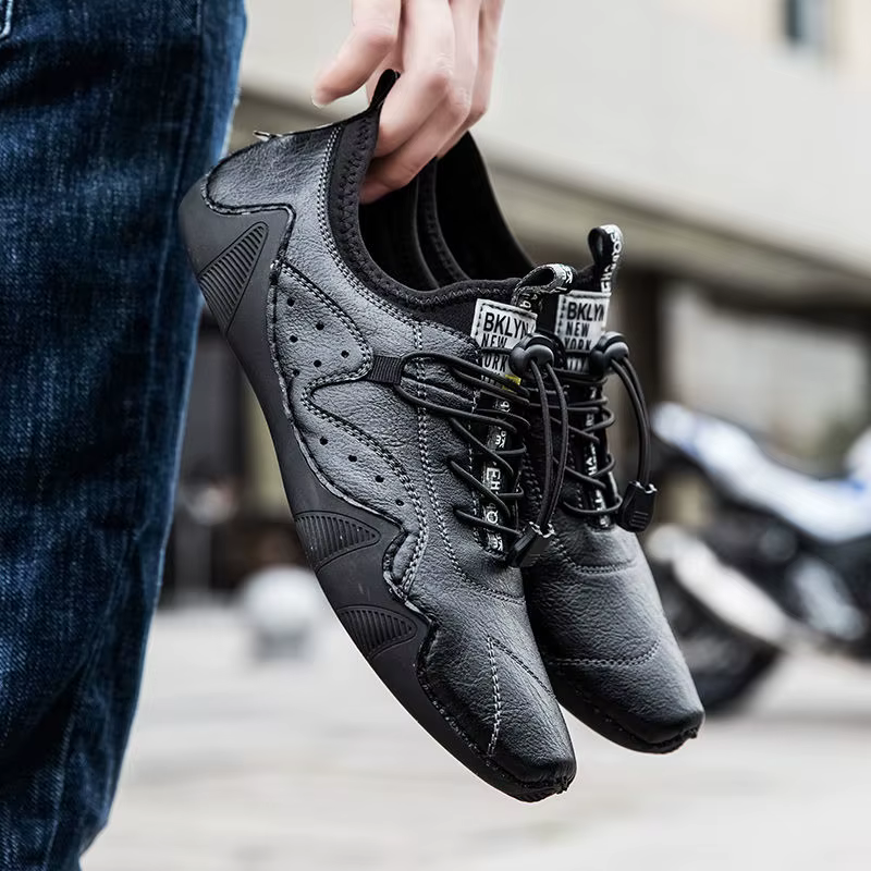 2023 nouvelles chaussures décontractées en cuir hommes baskets plates confortables hommes chaussures faites à la main de luxe mode mocassins haute qualité chaussures pour hommes