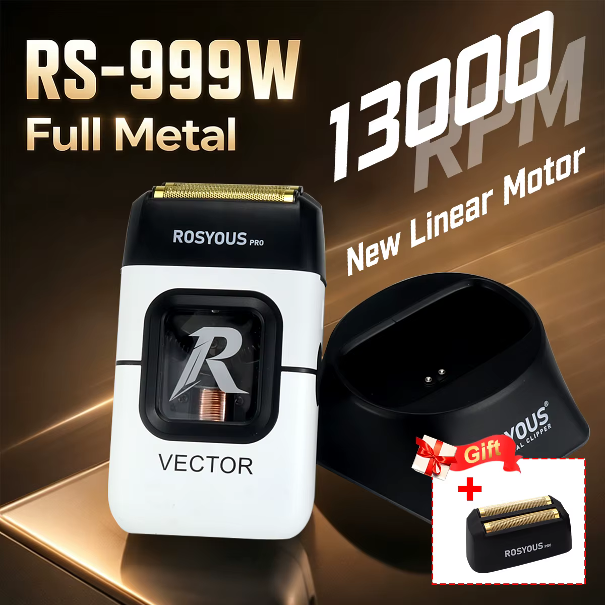 Rasoir électrique pour homme ROSYOUS RS-999W