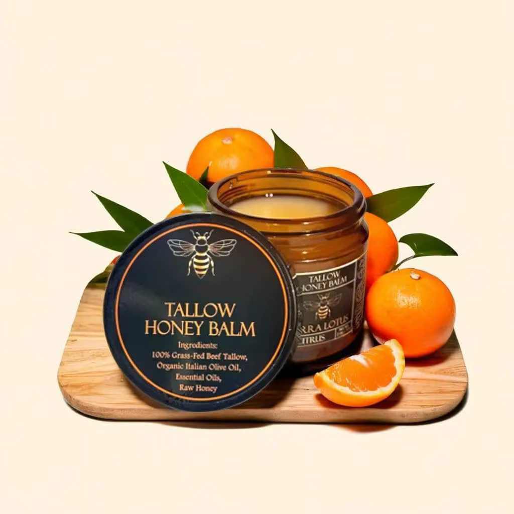 Tallow & Manuka Honey Cream 60g - Hydratation riche et nourrissante