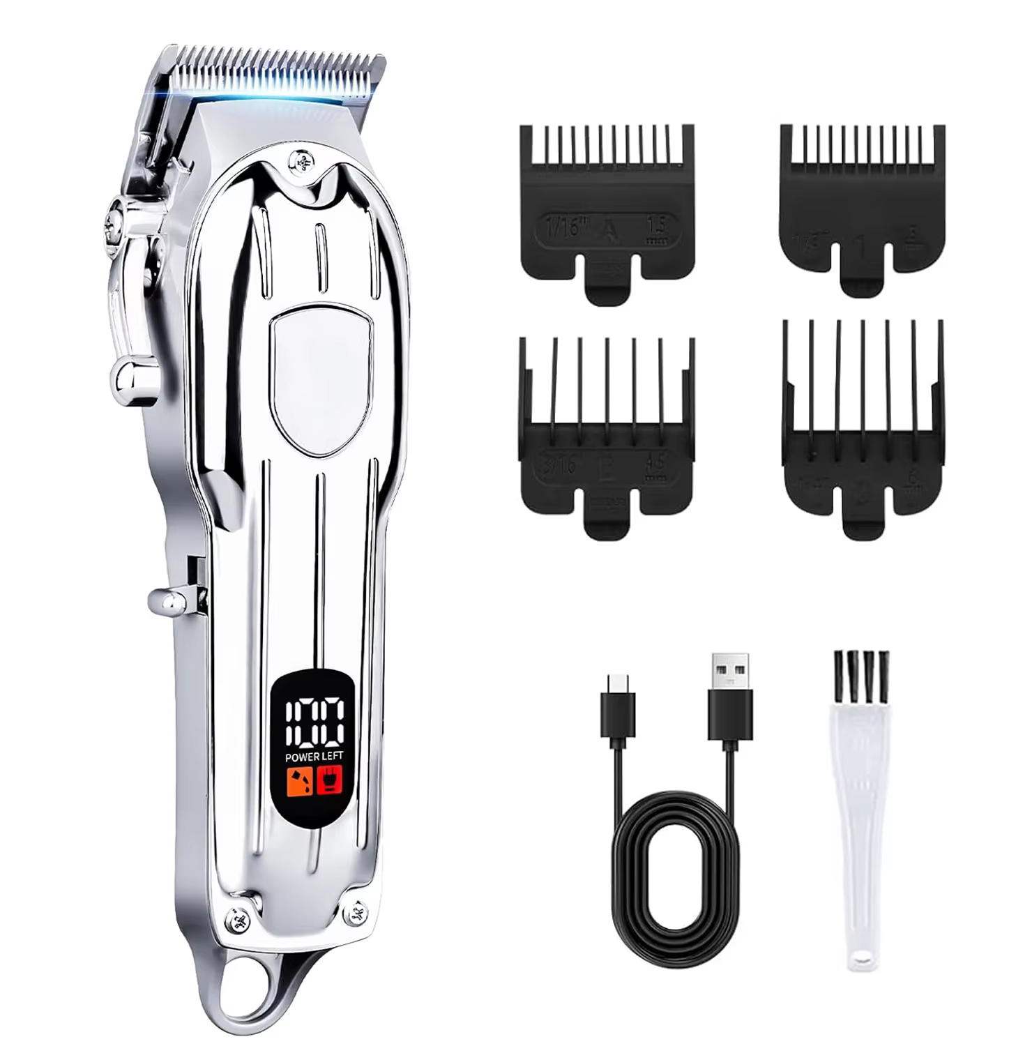 Tondeuse à cheveux et à barbe pour hommes