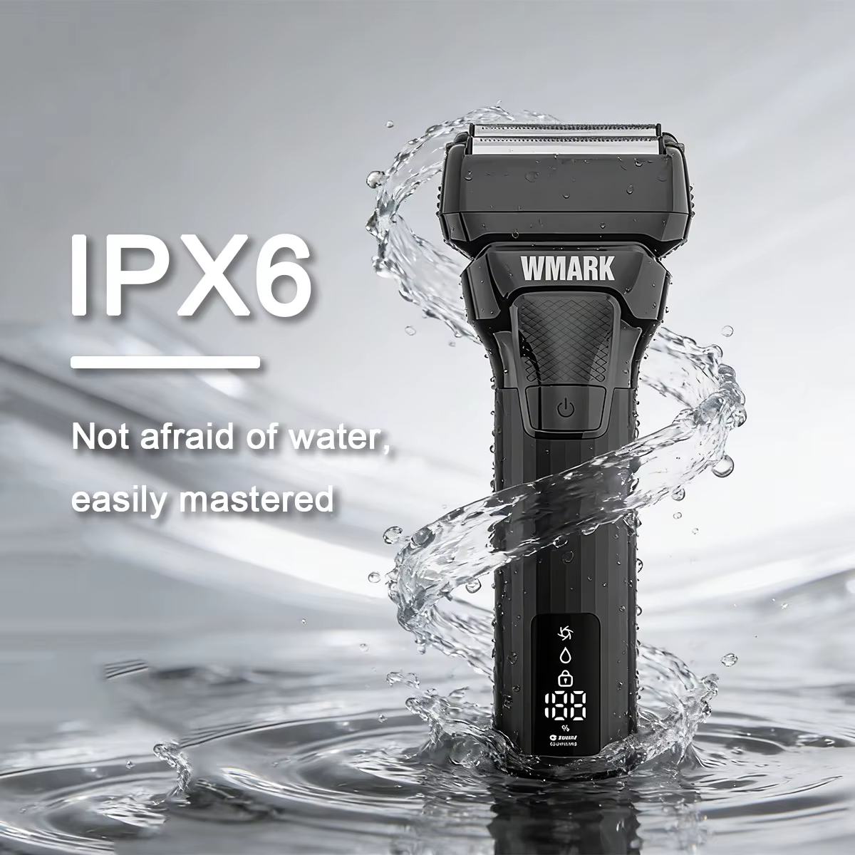 Kit de rasoir électrique professionnel pour homme WMARK NG-7984KIT