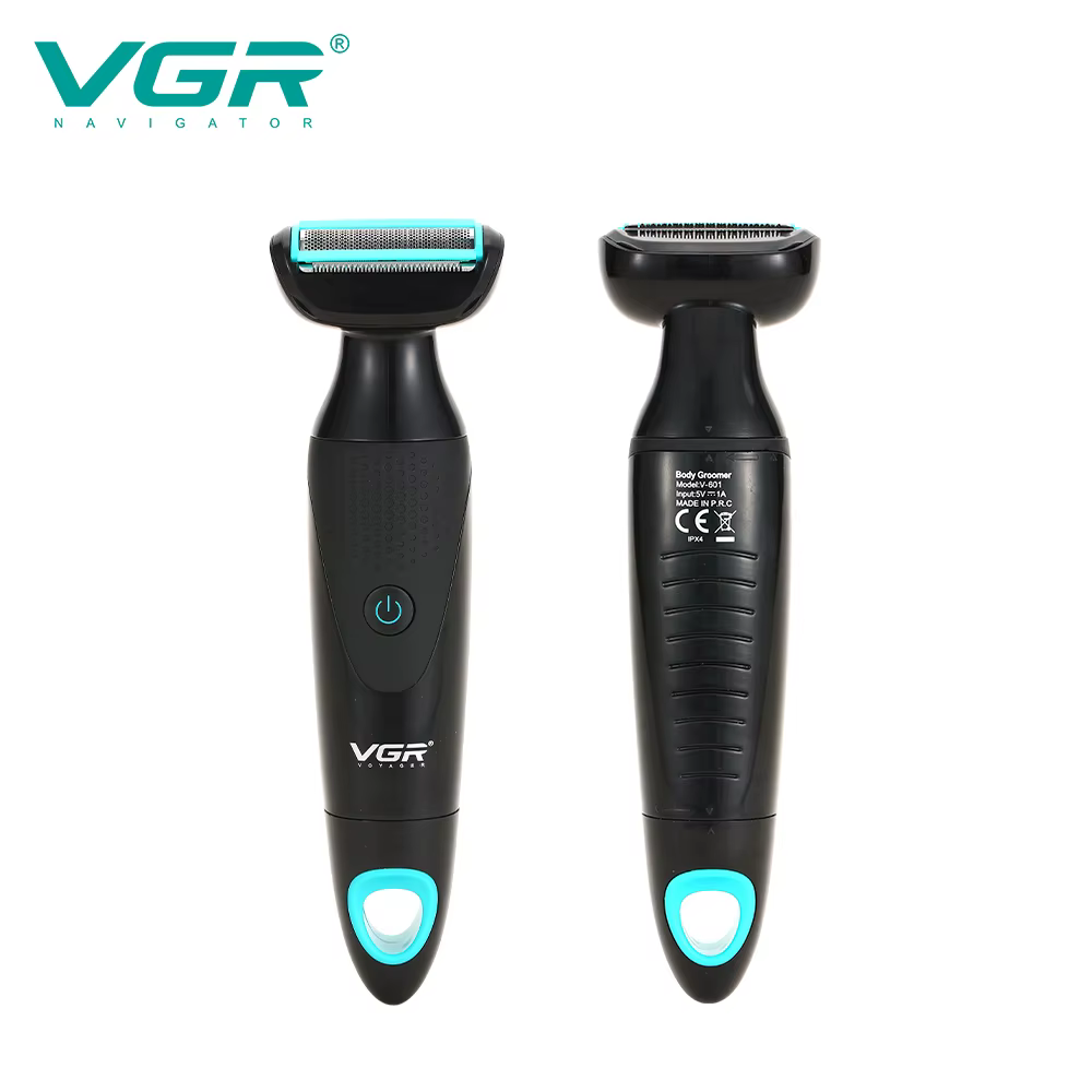 VGR nouveau rasoir multifonctionnel 2 en 1 rétro pour hommes IPX4 lavage nez
