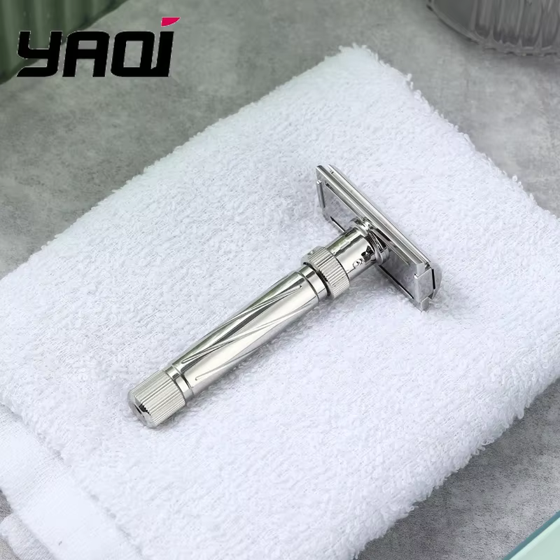 YAQI Ultima Rasoir de sécurité réglable en acier inoxydable pour hommes