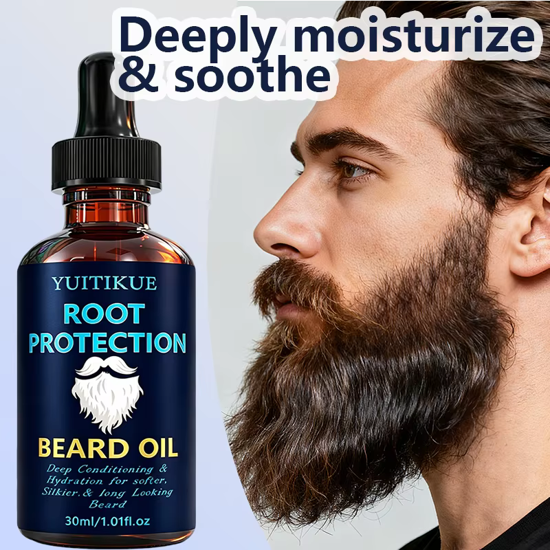 Huile de protection des racines de la barbe 30ml YUITIKUE