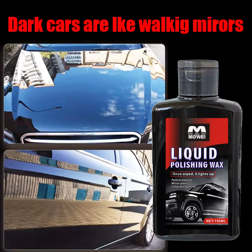 Cire de revêtement et de polissage pour voiture professionnelle, protection contre les rayures/UV, restaure la peinture/garniture/phareurs, kit nano hydrophobe à brillance instantanée