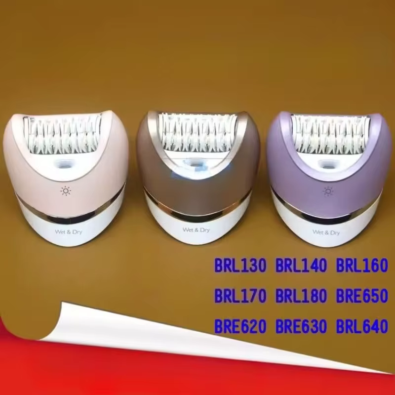 Têtes de rechange pour épilateur Philips BRL130 BRL140 BRL160 BRL170 BRL180 BRE650 BRE640 BRE630