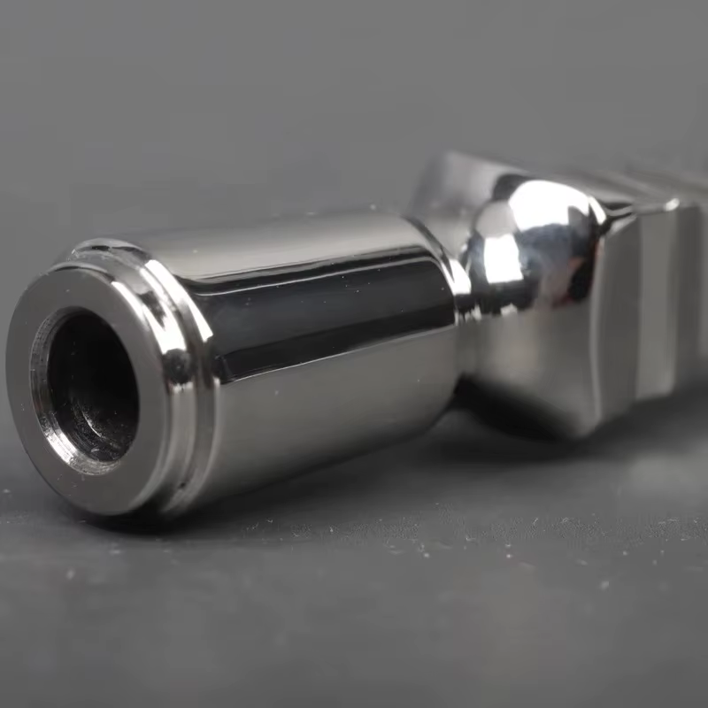 2026YAQI Chippendale Manche de rasoir de sécurité en acier inoxydable poli
