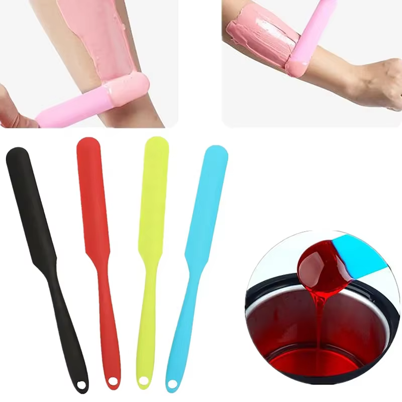 Spatules de cire cosmétiques en Silicone