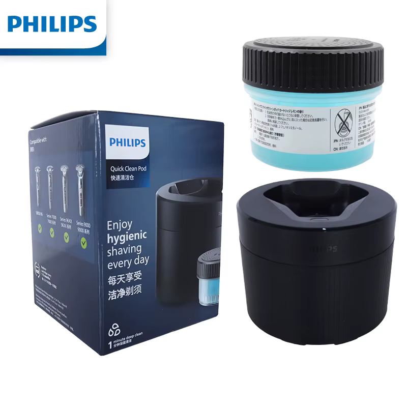 Station de nettoyage Philips Quick Clean Pod QCP10/01 + solution